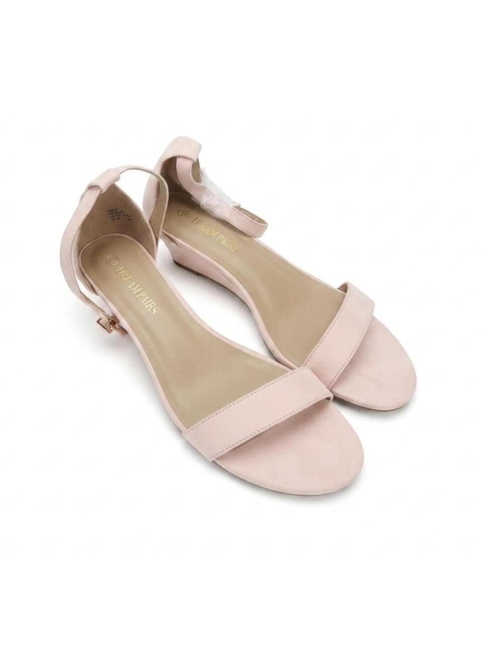 Dream Paris Pink Ingrid Suede Heels  (Women's 9.5)